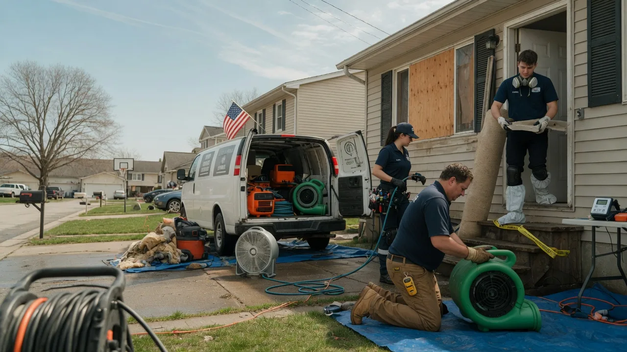Water Damage Restoration in Wellman, IA near me